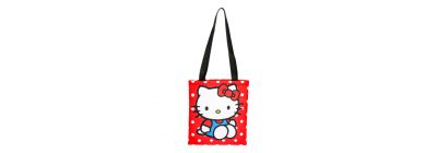 Bolso Hello kitty puntos tela
