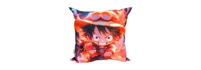 Almohadón cuadrado Naruto chibi