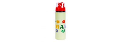 Botella mamá amarilla aluminio