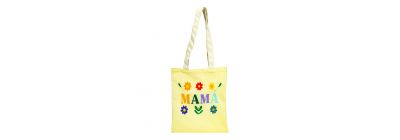 Bolso mamá amarillo polyester