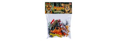 Set animales plásticos 13pzas