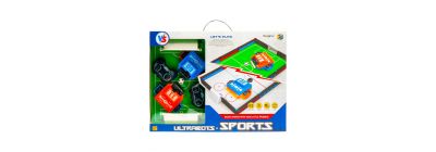 Juego hockey y fútbol