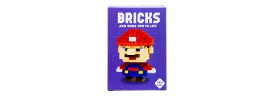 Bloque plástico diseño Mario Bros