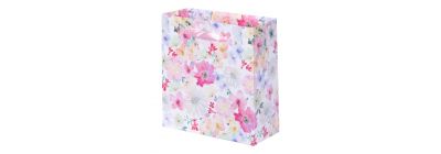 Bolsa de regalo flores multicolor