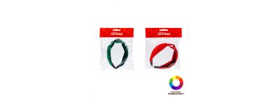 Diadema afelpada con nudo