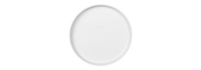Plato cerámica blanco 8 pulgadas