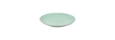 Plato cerámica celeste 8 pulgadas