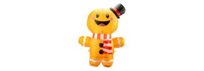 Inflable galleta navideña 1m