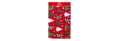 Individual navideño estampado multicolor