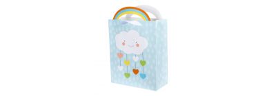 Bolsa de regalo nube corazones