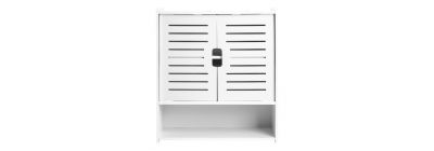 Mueble organizador plástico blanco