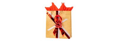 Bolsa decorada amor mediana