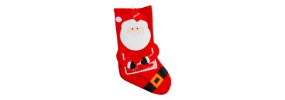 Bota decorada Santa personalizada