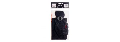 Letrero carton super dad escarchado c/porta fotos 137cm negro