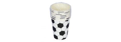 Vaso cartón balón fútbol