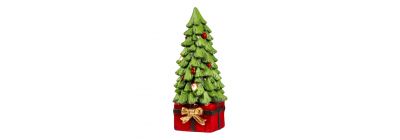 Árbol navideño con luz
