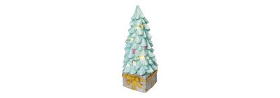 Figura árbol regalo navideño