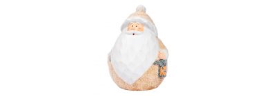 Figura Santa navideño multicolor