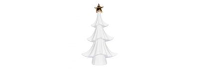 Figura árbol navideño dorado
