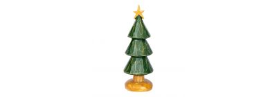 Figura árbol navideño compacto