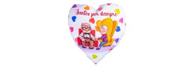 Almohada corazón Up juntos