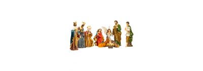 Nacimiento poliresina 10 piezas