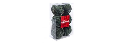Esferas navideñas verdes