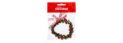Colgante circular con cascabel