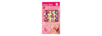 Uñas plásticas press on niñas