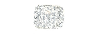 Cosmetiquera estampado verduras