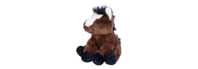 Peluche caballo marrón