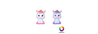 Alcancía unicornio colores surtidos