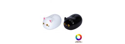 Alcancía gato colores surtidos