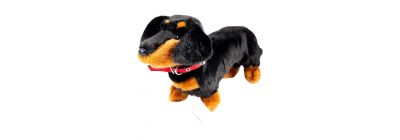 Peluche perro salchicha 35cm