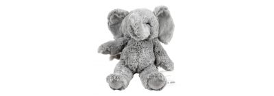 Peluche elefante gris 30cm