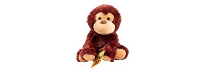Peluche mono marrón