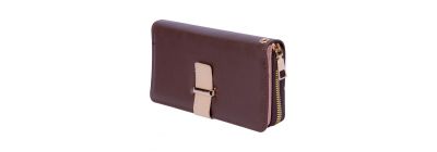 Cartera dama marrón