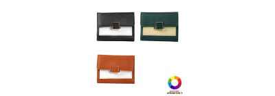 Cartera dama con broche surtido