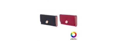 Cartera dama con broche