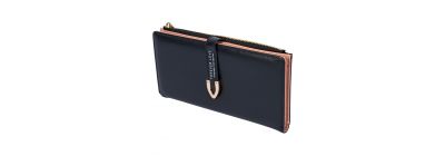 Cartera estampado Forever Love azul