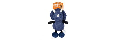 Peluche dinosaurio azul mascota