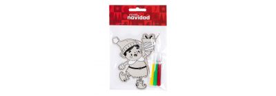 Figuras colgantes elfo navideño