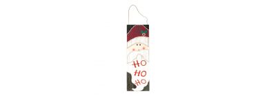 Figura colgante Santa con luz