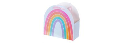 Bolsa de regalo arcoíris pequeña