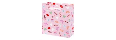 Bolsa de regalo estampado figuras