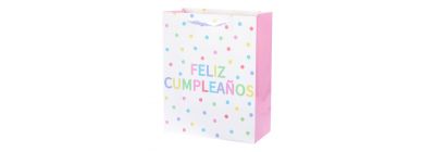 Bolsa de regalo feliz cumple puntos