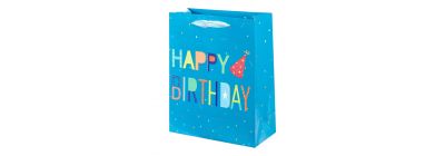 Bolsa cumpleaños mediana colorida