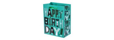 Bolsa de regalo cumpleaños mediana