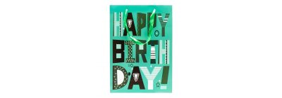 Bolsa Happy Birthday multicolor