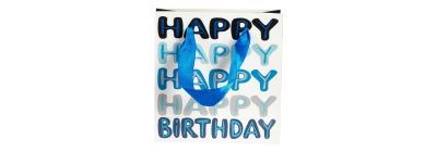 Bolsa de regalo 'Happy Birthday'